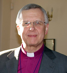 The Right Reverend Donald Spargo Allister - Bishop of Peterborough